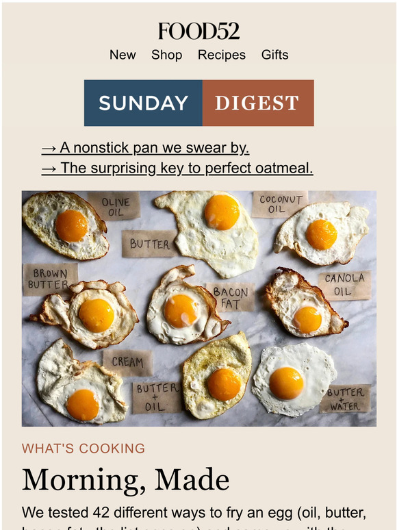 The absolute best way to fry an egg, period.