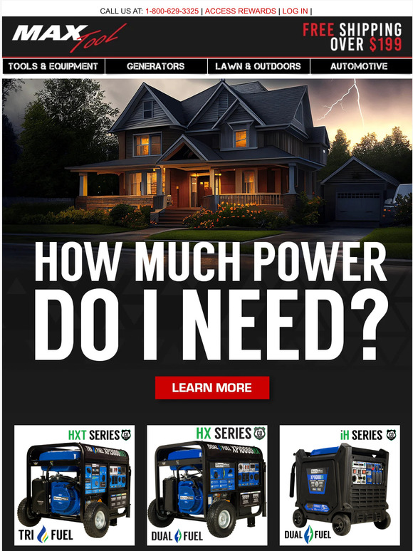 MaxTool How Much Power Do I Need? ⚡ Milled