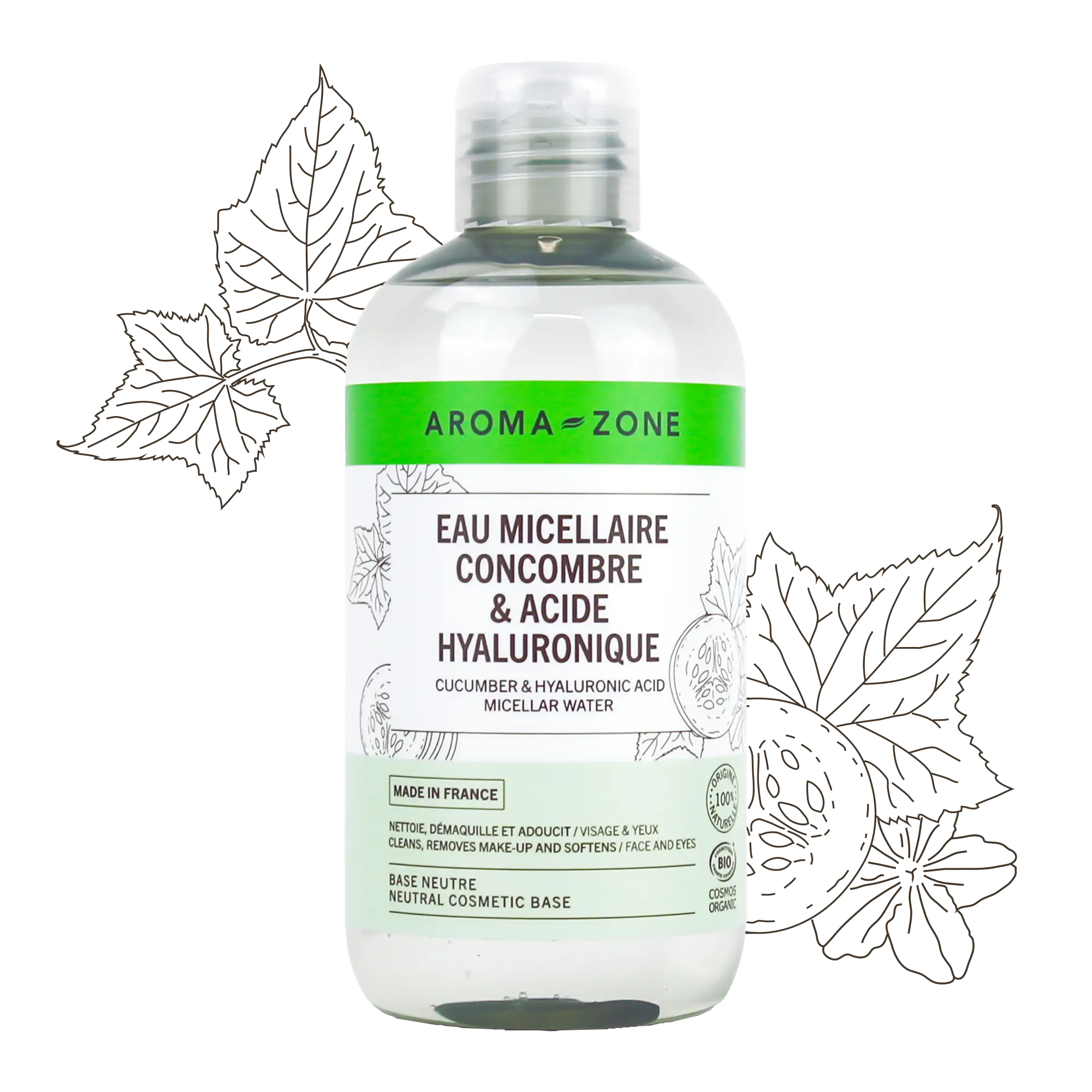 Image of Eau micellaire Concombre & Acide hyaluronique