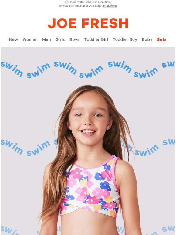 Joe Fresh Children's Swimwear, All Under 25! Milled