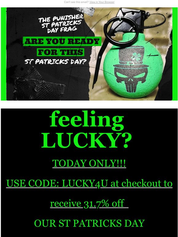 🍀 Get ☘31.7% OFF☘ our ST Patricks Day collection! 🍀