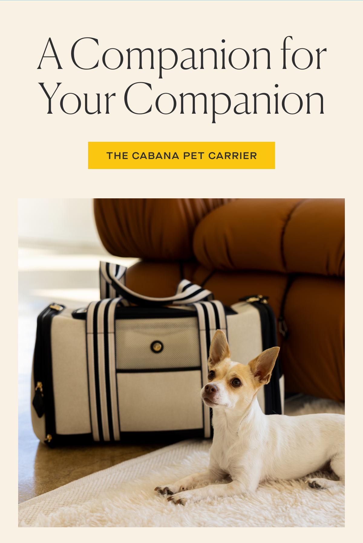 Paravel Cabana Pet Carrier Bag