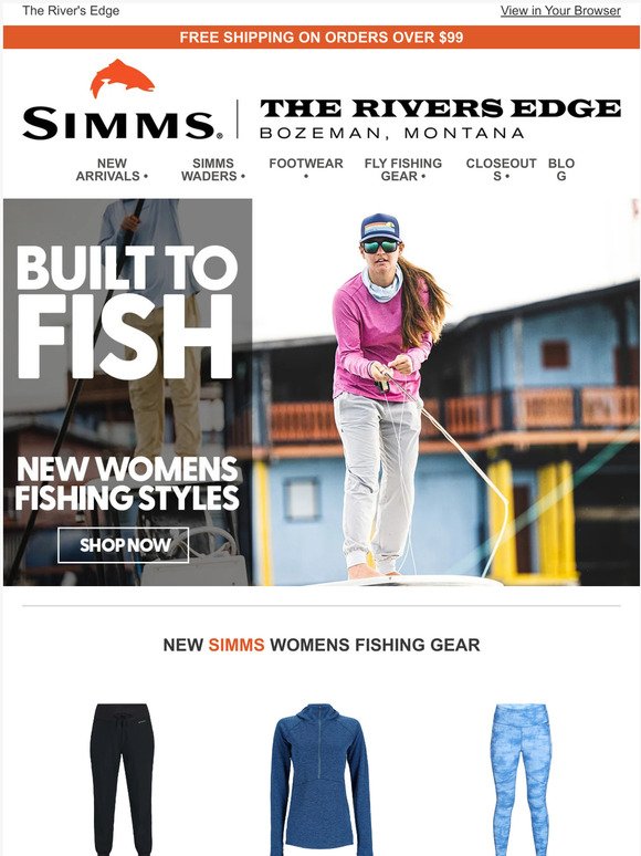 Built to Fish: New Women's Gear