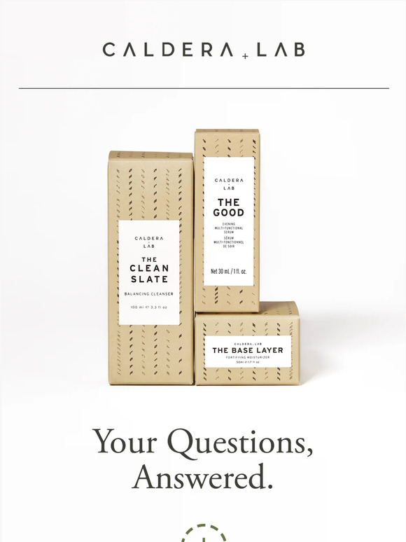 Caldera + Lab Skin FAQs Milled