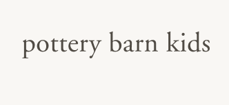 pottery barn kids