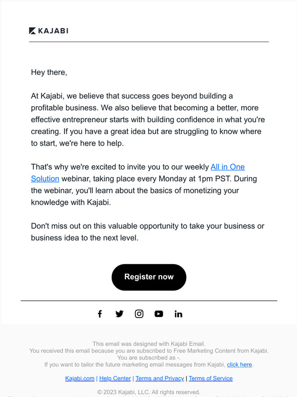 Monetize your vision