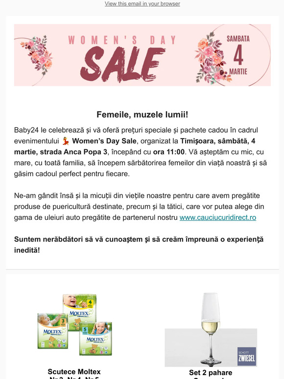 💃 Women's Day SALE @ Baby24