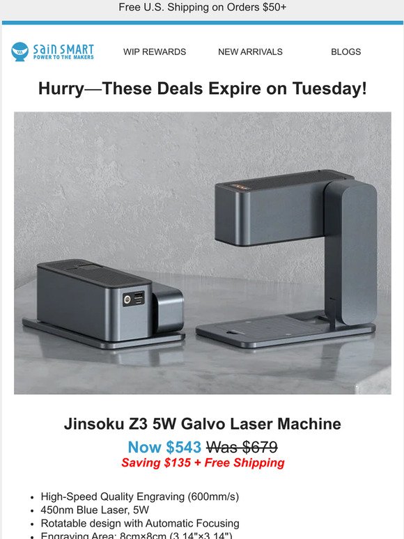 You've scored deals on Genmitsu machines!