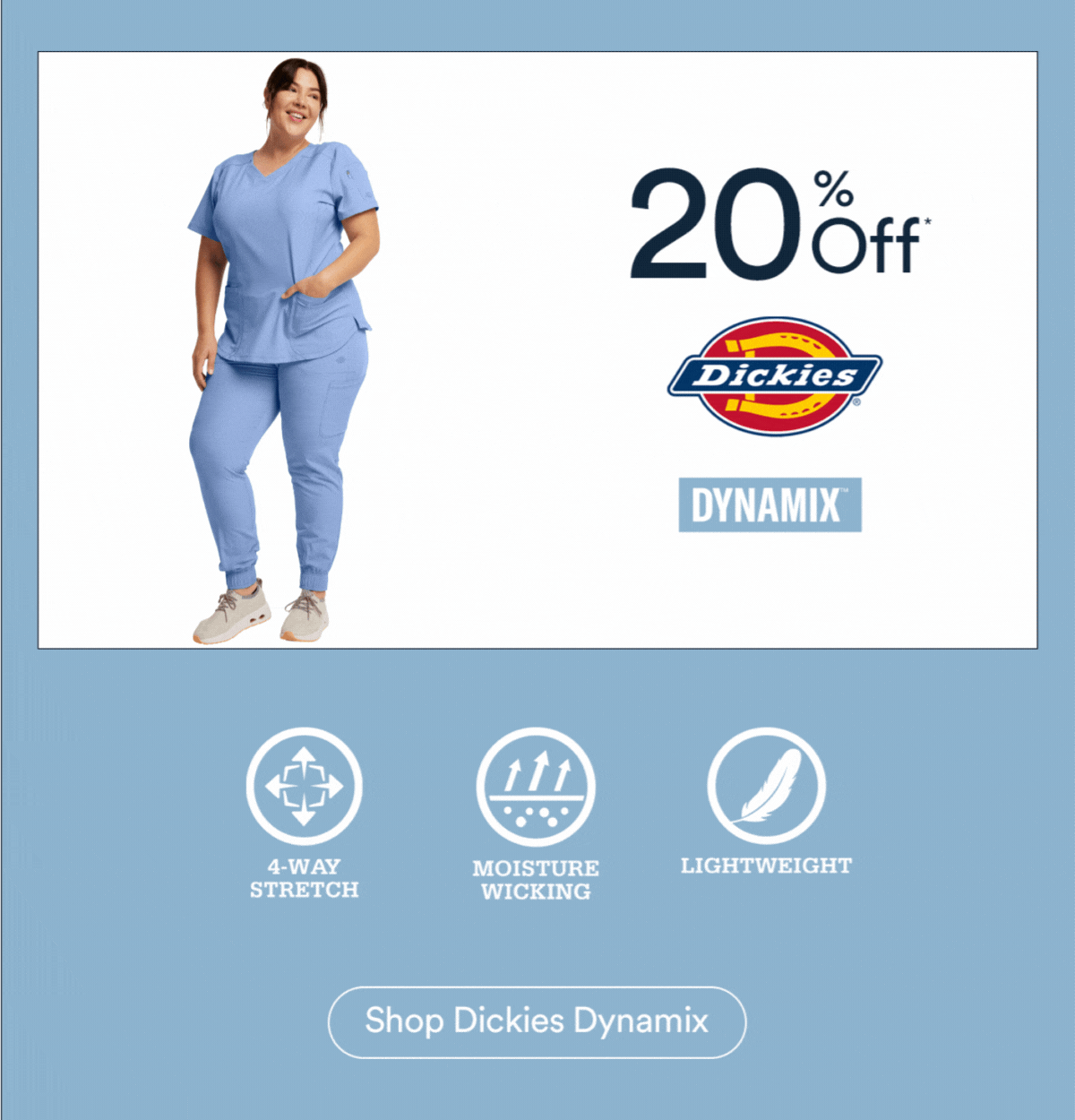 Scrubs & Beyond FIRST. TIME. EVER. Milled