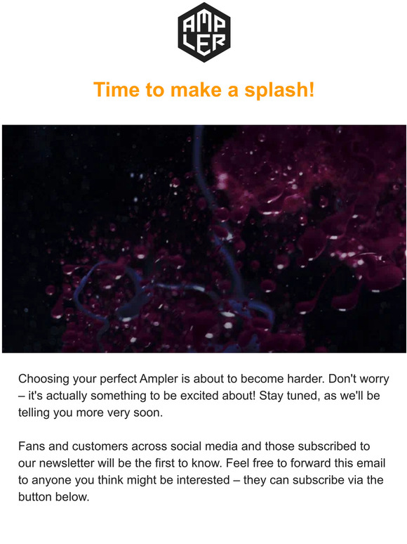 Time to make a splash!