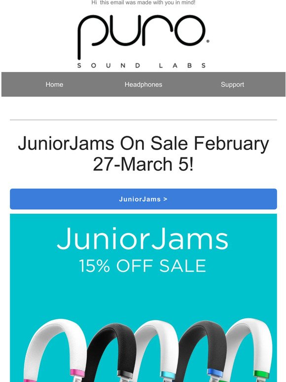 JuniorJams on Sale This Week!