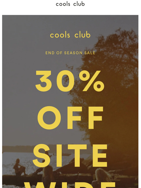 30% OFF SITE-WIDE INCLUDING SALE