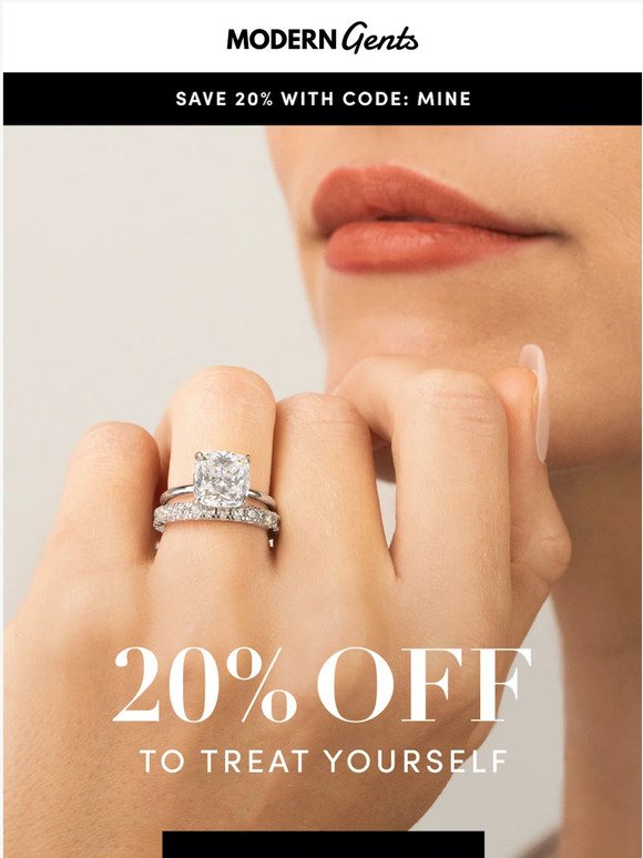 20% OFF to Treat Yourself ✨
