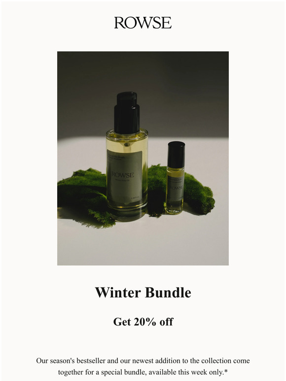 Winter Bundle! Get 20% off 🌿