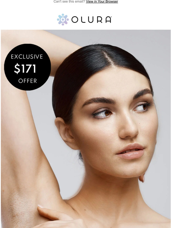 HOME IPL HAIR REMOVAL - 40% OFF