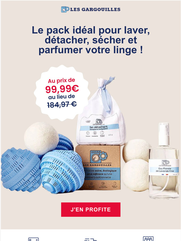 Le pack nettoyage complet en promo