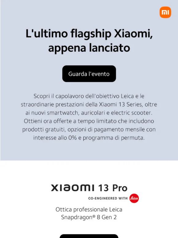 L'ultimo flagship Xiaomi, appena lanciato