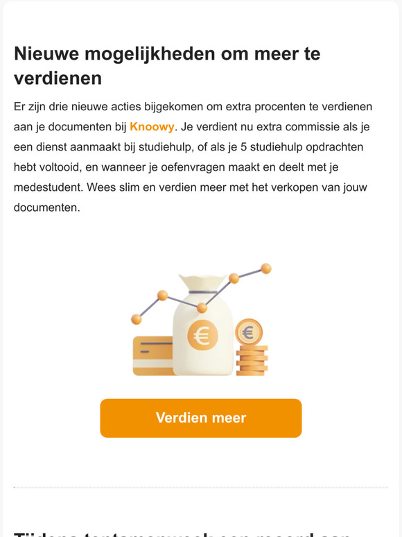 Verdien meer met het verkopen van jouw documenten