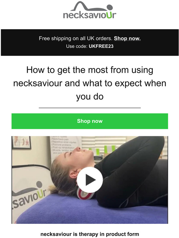How to get the most from using necksaviour