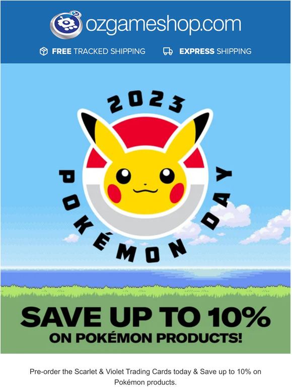 ⚡ POKEMON DAY 2023 DEALS