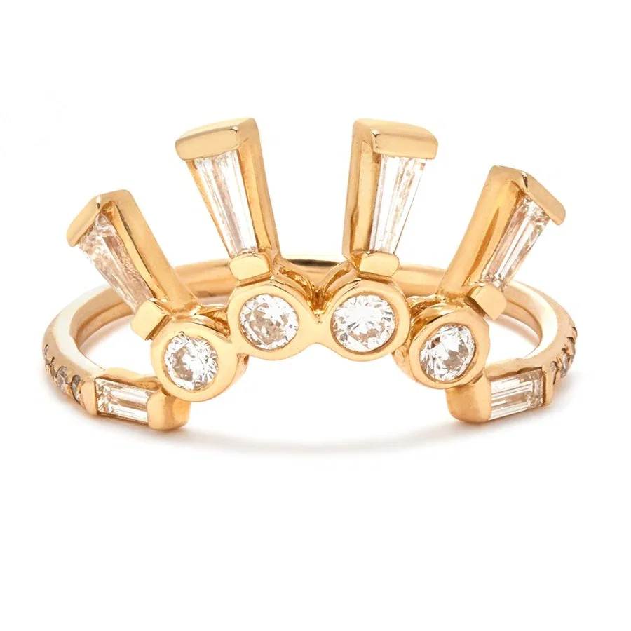 Image of The Diamond Crown Ring