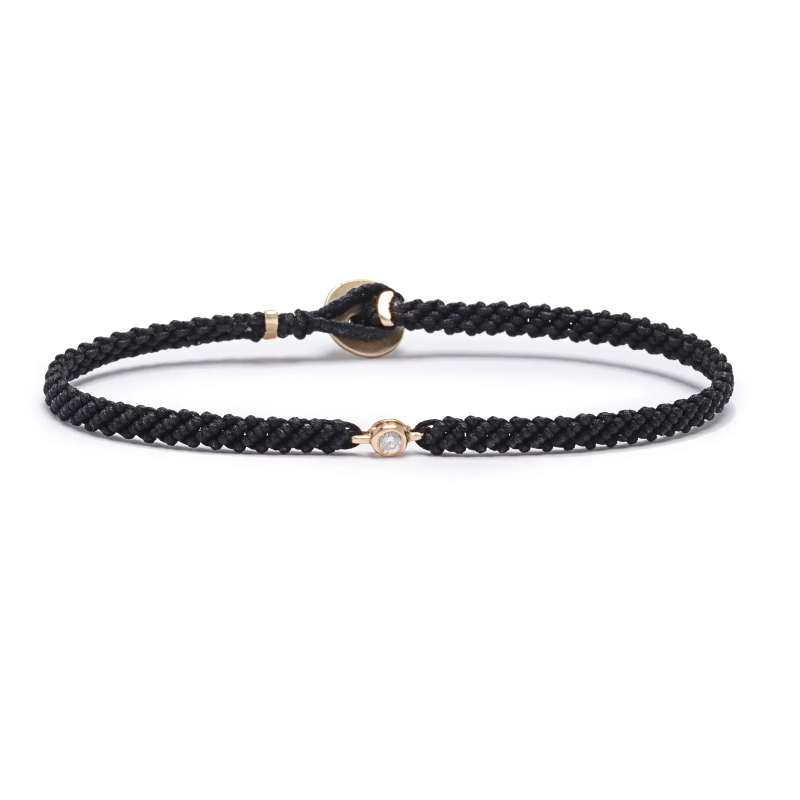 Image of Classic Diamond Bracelet in Black