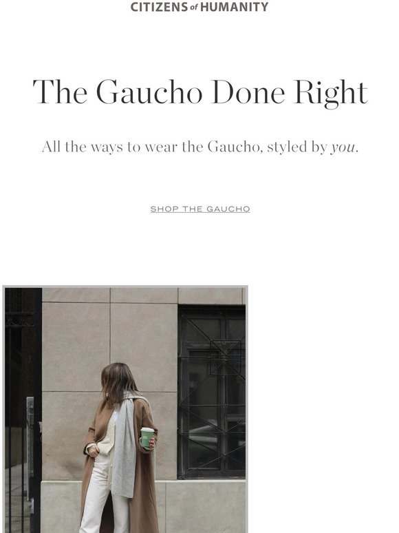 The Gaucho Done Right