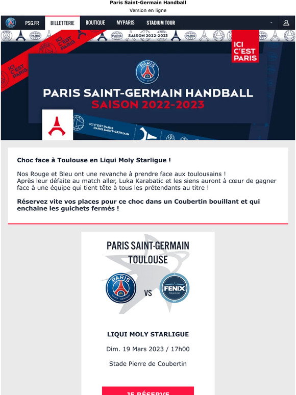 Paris Saint-Germain vs AS Monaco – 2 Night Hotel & Ticket Package