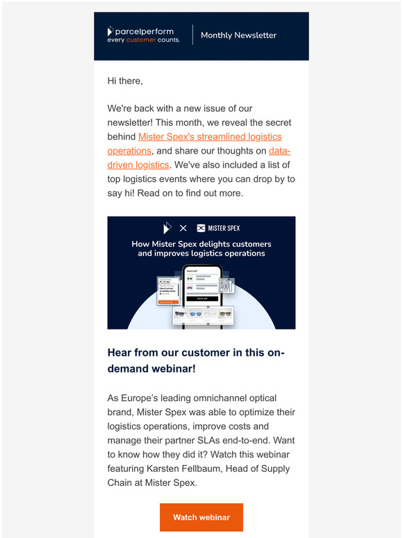 How did our customer optimize their logistics operations? 🤔
