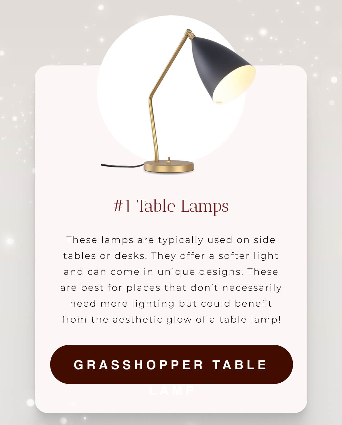 Eternity Modern What Light Is Right For You? 💡💭 Milled