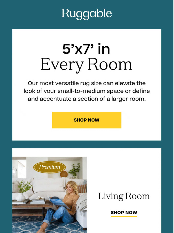 Ruggable The Perfect Size for Any Space Milled