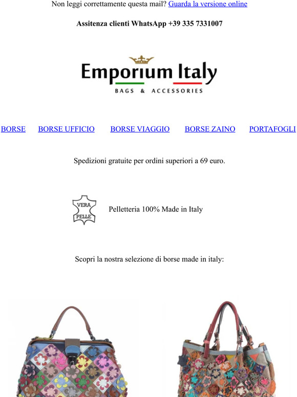 BORSE UFFICIO DONNA IN PELLE  Shop online Emporium Italy pelletteria  artigianale