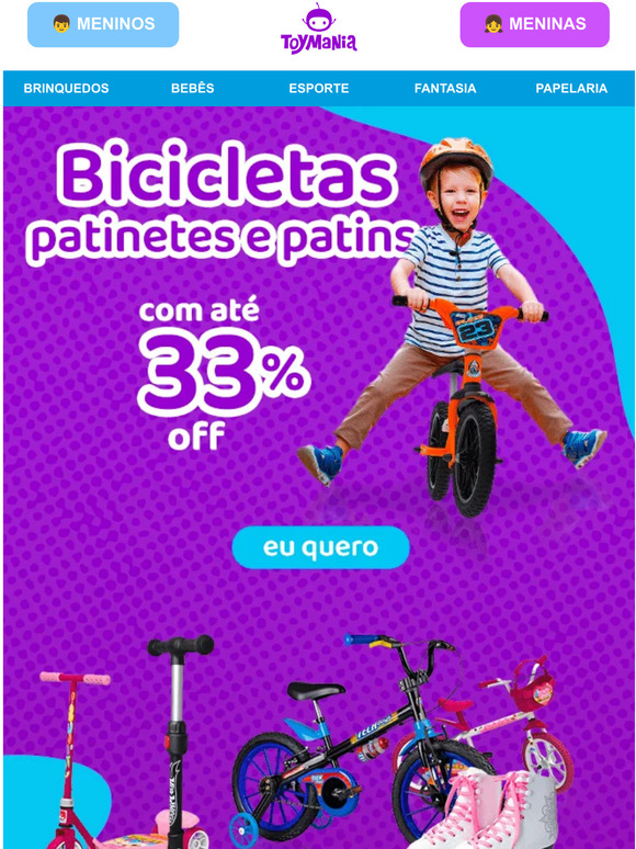 Bi-bi! Bicicletas, patinetes e patins 🛴🚲