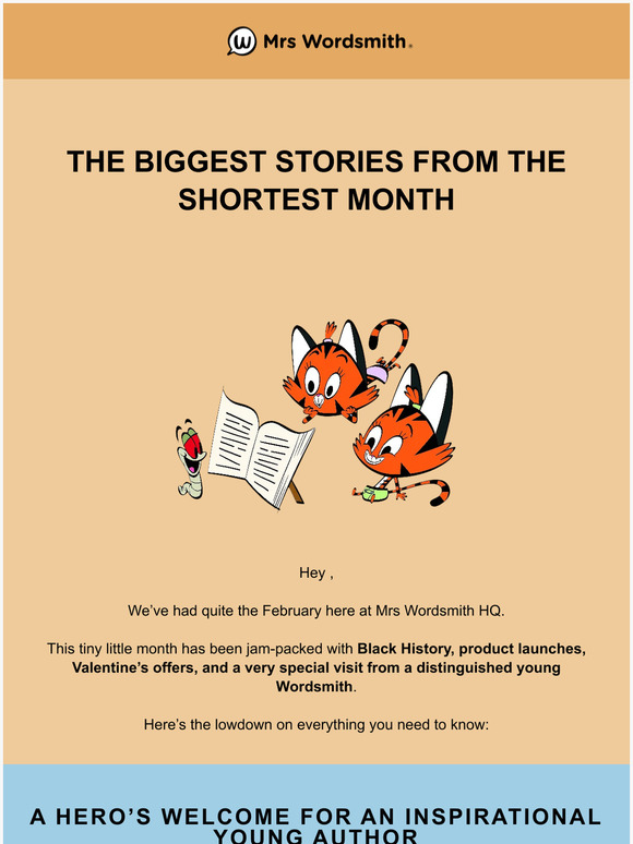 Extra! Extra! Our Feb-ulous Monthly Roundup