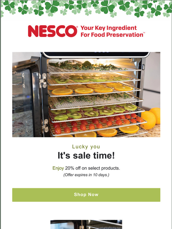 Up to 20% off NEW 7 Tray Digital Dehydrator
