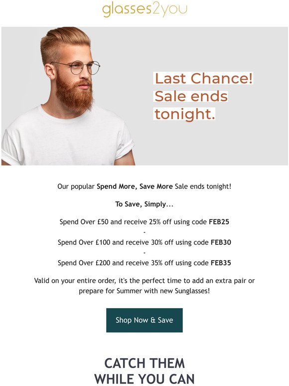 Ends Tonight: Spend More, Save More