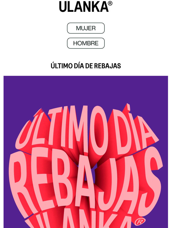 ulanka es ltima oportunidad 10 EXTRA en REBAJAS de hombre