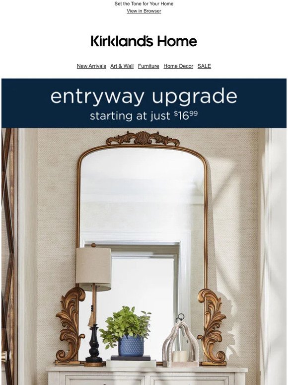 Entryway Upgrades Starting at Just $16.99! - Shop Now >>