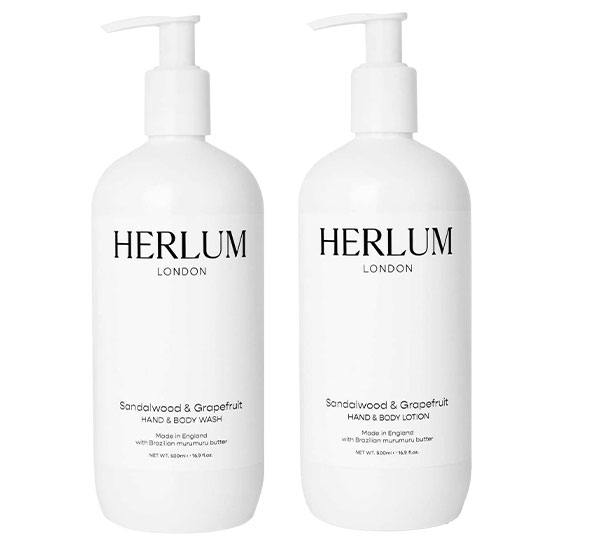 Wash and Lotion Duo - Sandalwood & Grapefruit