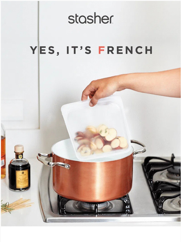 Stasher Bag So, uh . . . what is sous vide? Milled