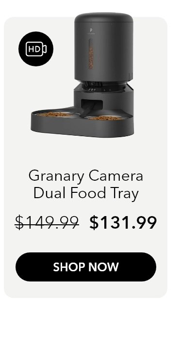 Granary Camera Dual Food Tray