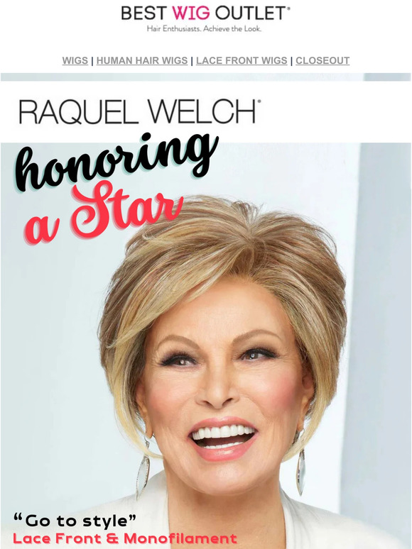 Best wig outlet honoring rachel welch milled