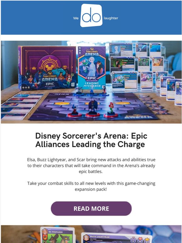 🆕 Leading the Charge Expansion for Disney Sorcerer's Arena: Epic Alliances Available Now!