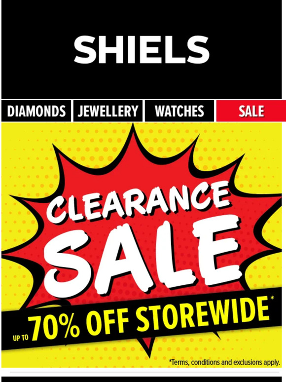 New Catalogue Out Now - Get Ready For The Clearance Sale!