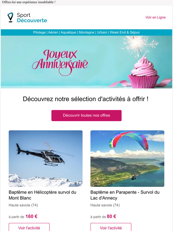 Bientôt un anniversaire à souhaiter ?
