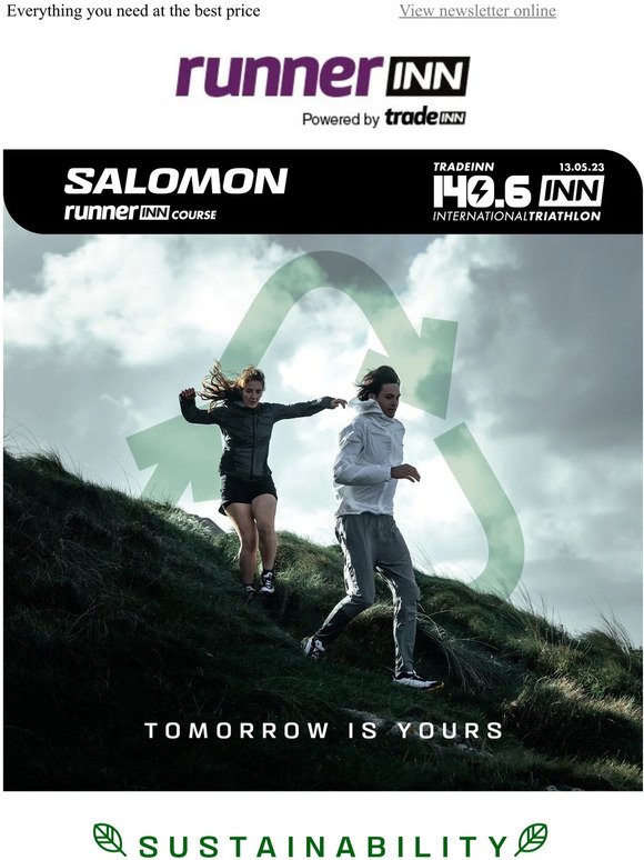 Salomon and 140.6inn: 100% Committed with the environment