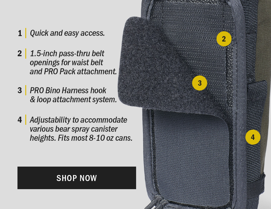 kuiu Introducing AllNew Bear Spray Holder Milled