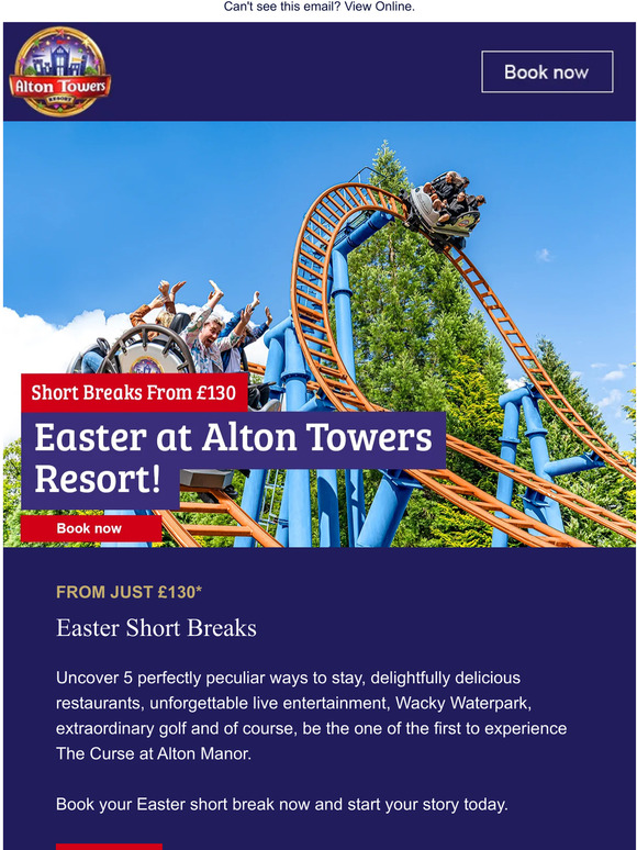 Easter Escapes at Alton Towers Resort 🐰🥚