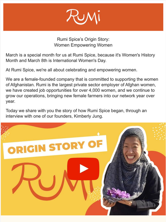 Rumi Spice Rumi Spice’s Origin Story Women Empowering Women Milled