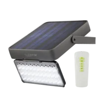 Sygonix solárne nástenné svetlo s PIR senzorom SY-5176608 SMD LED 15 W chladná biela sivočierna